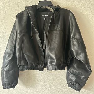 NWT fashionova call me baddie leather jacket
